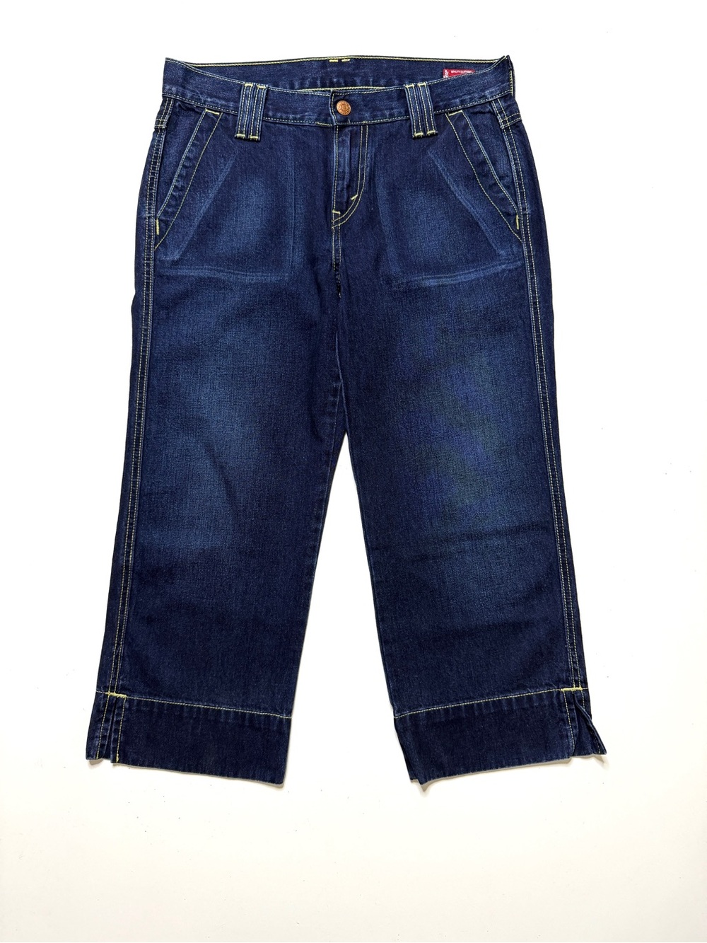 Vintage Levi’s Outback Denim Stretch Capri’s Cropped Pants Womens 6 Blue Y2K